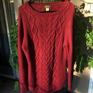 Cabela’s Red Long Sweater
